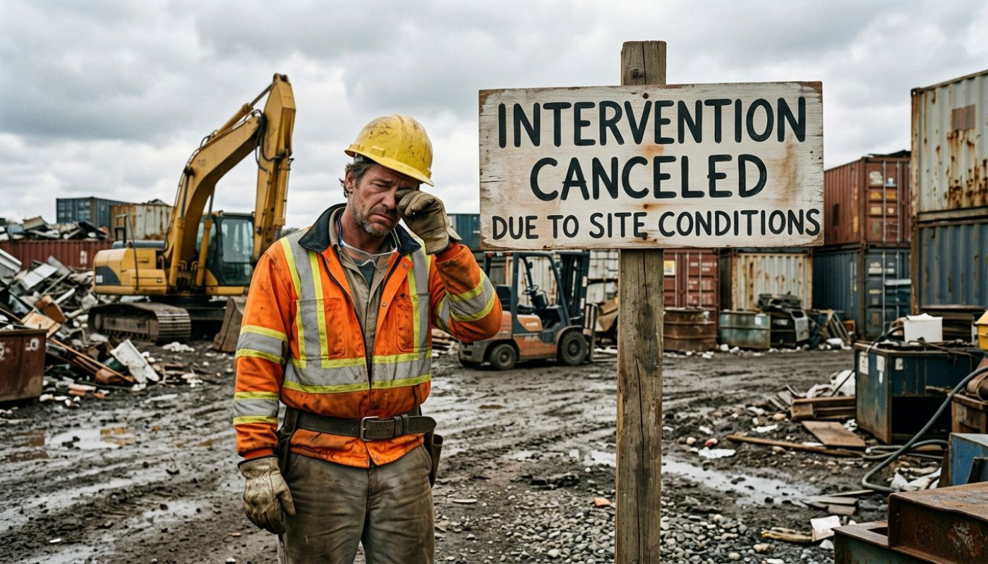Annulation d’intervention : conséquences et alternatives pour l’enlèvement