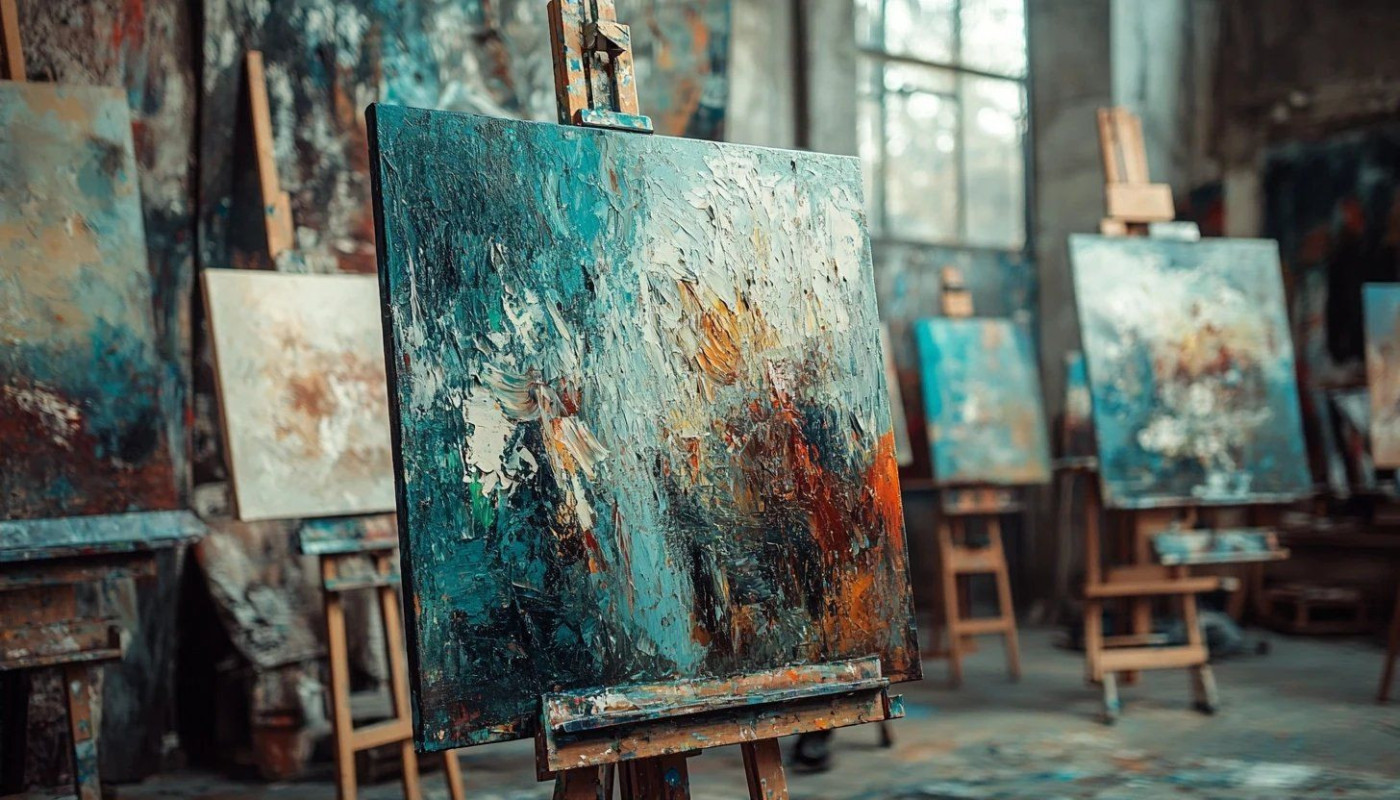 Découverte des techniques mixtes en peinture moderne
